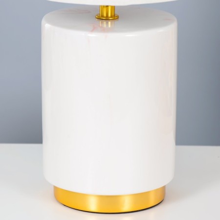 Lauren table lamp E27 40W Beige 17x17x36 cm Risalux-4