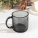 Basiliko mug. Lava Grey, 420 ml, gray color