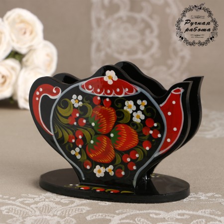 Napkin "kettle", Khokhloma-3