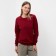 Female sweatshirt, burgundy color, size 48