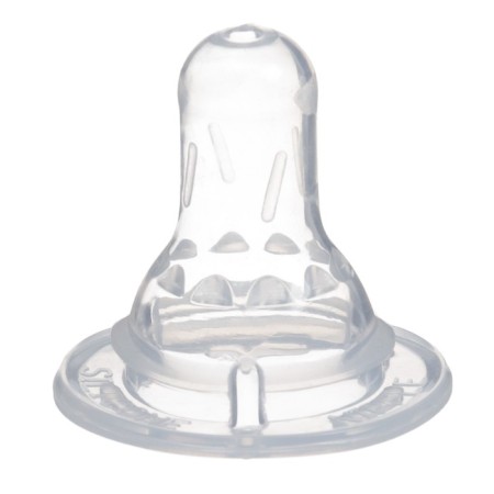 Basic feeding bottle, classic throat, glass, slow flow., 60 ml., 0 months, white color-7