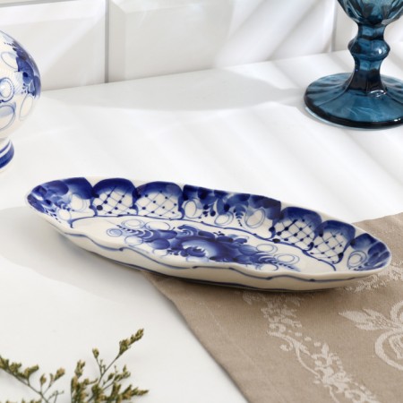 Maido herring, gzhel, porcelain-2