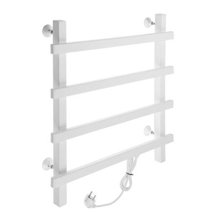 Electric towel Zein PE-09 "Line", 500x600 mm, 4 crossbars, white-2