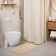 Bathroom soft rug, 50x80 cm, beige color