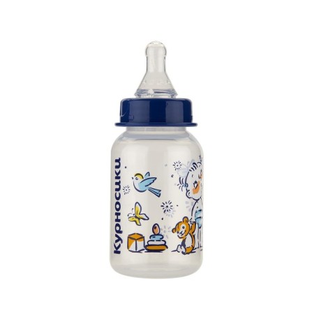 A bottle for feeding "Golden Fish", 125 ml, from 0 months.-4