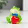 Souvenir Polystone "Frog in love" MIX 3x4.3x4.5 cm