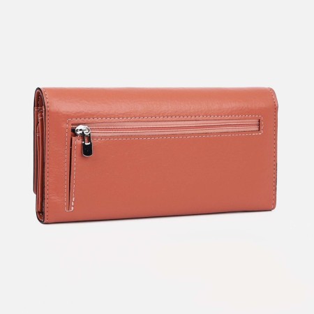 Women's wallet on magnets, powder color-1