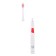 Electric toothbrush CS Medica CS-167-W, sound, 28000 dv/min, 2 nozzles, white