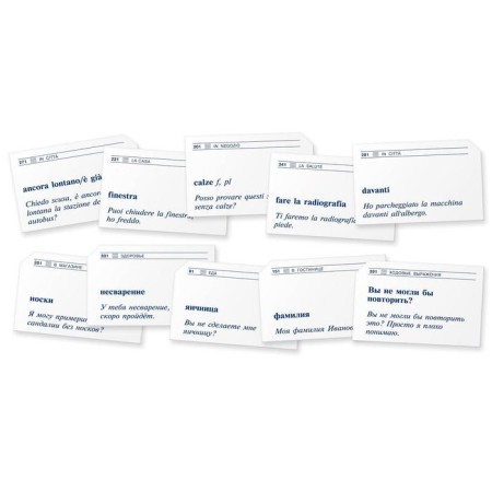 Thematic cards. Italian language. Thematic cards to remember words-2