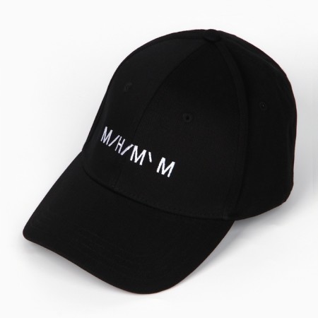 Male cap "minimum", black color, rr 56-11