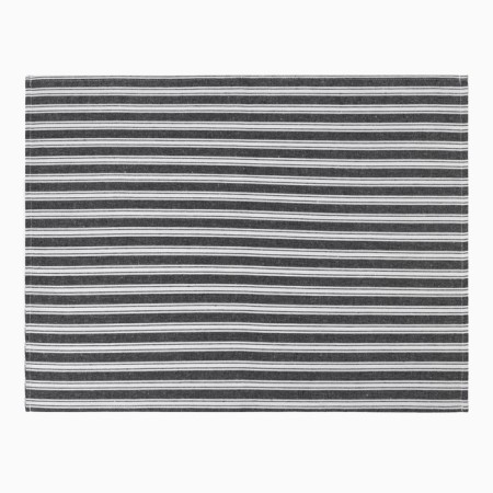 Ethel Lines towel, col. Black, 50x70 cm, 100% HL-4