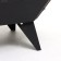 Focus for a fire, black, metal thickness 1 mm, 51.2 x 51.2 x 30.5 cm