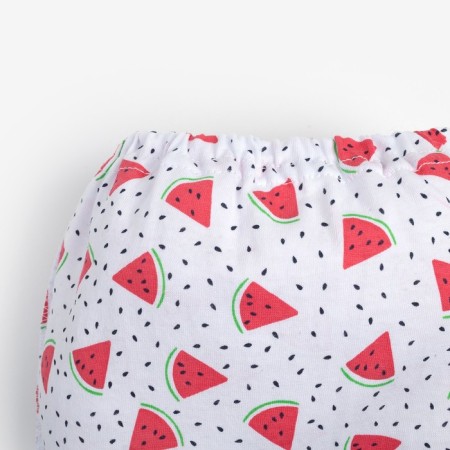 Children's sliders, white color/watermelons, height 74 cm-1