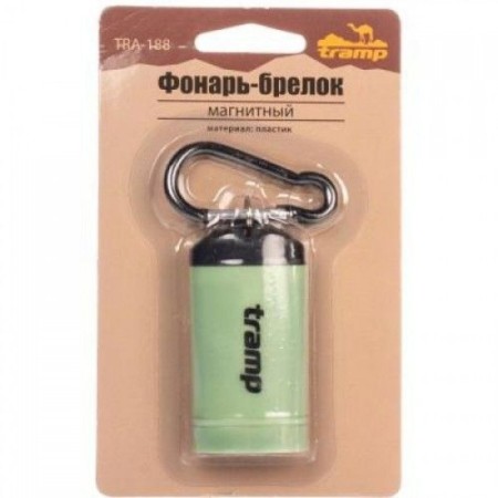 Magnetic flashlights (plastic) TRAMP TRA-188, olive-5
