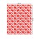 The tablecloth "White Heart", rectangular, oxford, size 120x145 cm