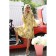 Women's dress, size 46, yellow color