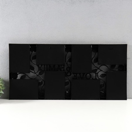 Multipher "Love & Family" in 8 photos 10x15 cm, plastic, col. silver-2