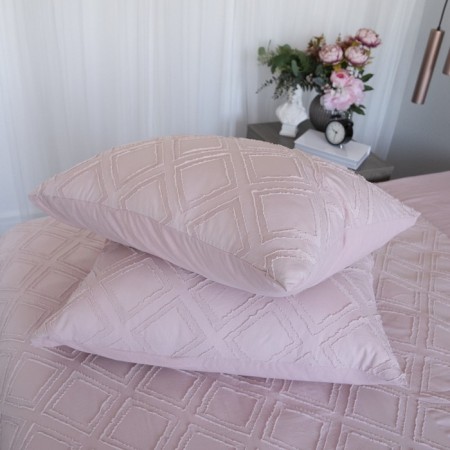Bed linen 2 joint venture "Square", size 220x240 cm, 175x215 cm, 50x70 cm - 2 pcs-3
