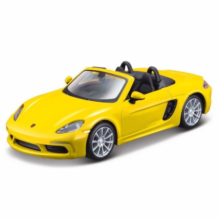 BBURAGO Porsche 718 BOXSTER, DIE-CAST, 1:32, Red color