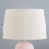 Malika table lamp E27 40W pink 30x30x43.5cm Risalux
