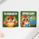 Magnetic bookmarks on the book School, 2 pcs.