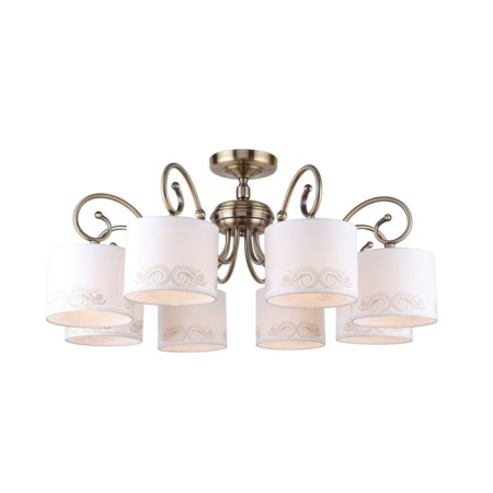 Romani chandelier, 8x40W E14, bronze color