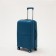 Middle suitcase 24 "on lightning, code lock, blue color