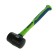 Rubber Kiyanka "Sibrtekh", 450 g, black rubber, fiberglass rubberized handle
