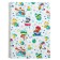Flanel diaper, size 90x120 cm, color mix, 170 g/m2, cotton 100%