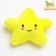 Dog toy "Star" 15 cm, yellow