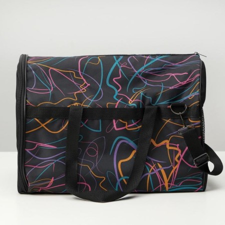 Bag - Animal Carriage "Longs", 41 x 24 x 30 cm, paints-4