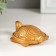 NECKE Polystone for gold "Turtle with symbols on the shell" 6.4x5.5x2.2 cm