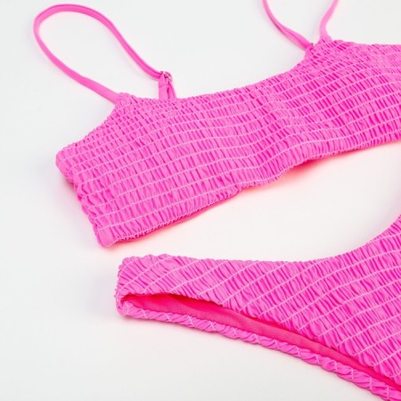 Swimsuit female separate minku pink color, size 44-5