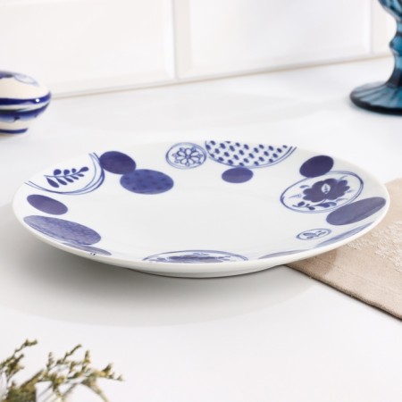 Board "Roman Mosaic", D-200mm, Neo Gzhel-1