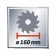Circular saw Einhell TSC 1200, 1230 W, 5000 rpm, 160x16 mm, 37/55 mm