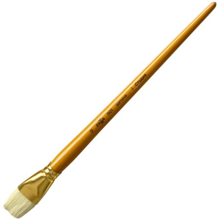 Brush Artistic bristle gamma "Studio", flat No. 12, long pen 1101012