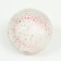 Dog toy "Baseball ball 2 in 1", tpr+vinyl, 7.5 cm, transparent/white