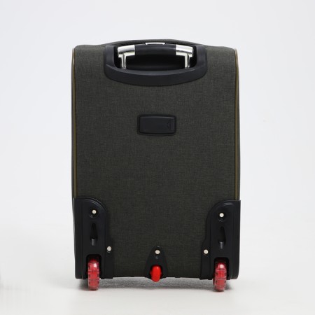 Small suitcase 20 "on lightning, code castle, with extension, khaki color-6