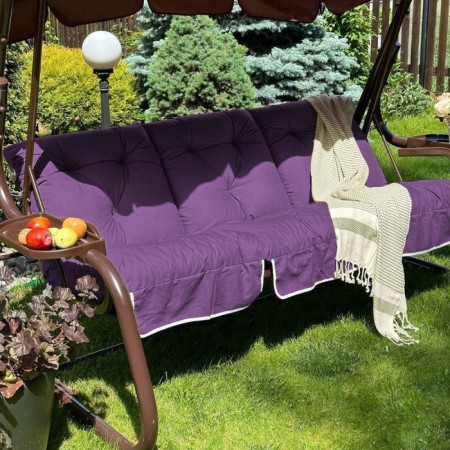 Billy swing pillow, size 50x60x180 cm, purple color-1