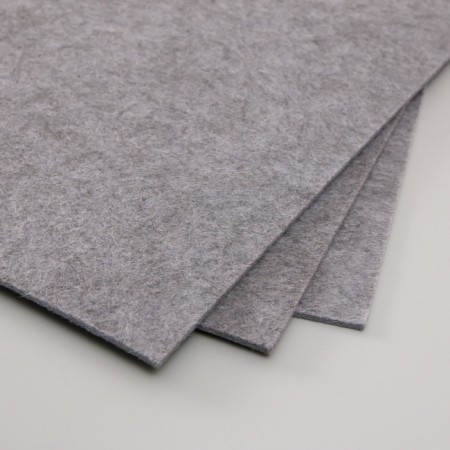 A set of hard felt "Astra" (3 pcs) dark gray, 3 mm, 20x30 cm-2
