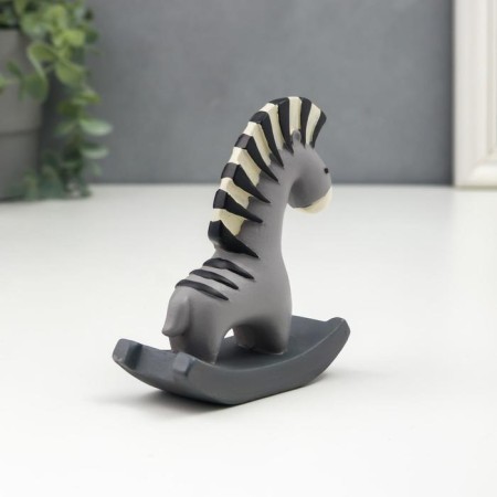 Souvenir Polystone "Honk-rocking" Gray 11x4x10 cm-2