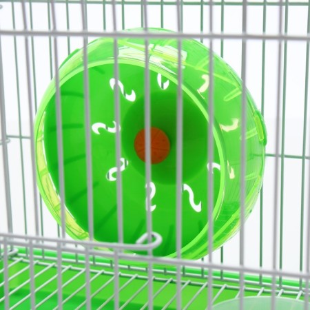 A cell for rodents equipped RT-2Q, 22 x 16 x 20 cm, green-9