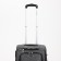 Small suitcase 20 "On the zipper Goran Tomp, with extension, code castle, color gray color