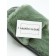 Women's slippers open nose, size 36-38, emerald color