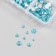Decor for creativity Glass "Rhinestones. Blue Lake" d = 2-4.8 mm nr 1188 pcs 6x8x1.5 cm