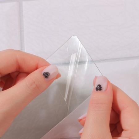 Organizer for storage "Tenderness", hinged, 2 sections, with an adhesive base, 16.7 × 6.9 cm, white color-8