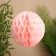 Ball paper decorative, diameter 30 cm, col. pink