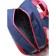 Youth backpack, 280x360x120 cm, blue T.