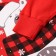 Pajamas for a boy, red color, height 104 cm