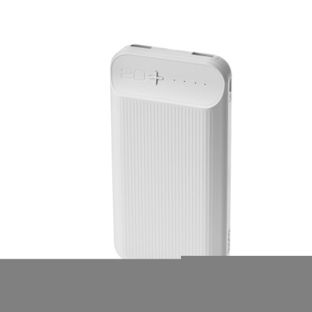 External battery Hoco J52a, Li -Pol, 20,000 mAh, microUSB - 2 A, 2 USB - 2 A, white-1